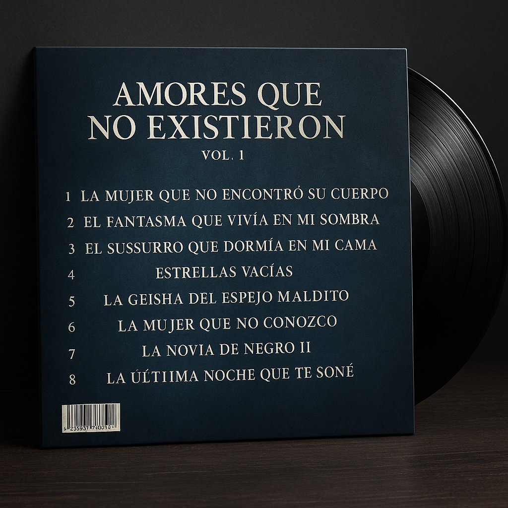 ÁLBUM: AMORES QUE NO EXISTIERON – Vol. 1  (Baladas Oscuras & Fantasmal Love)
