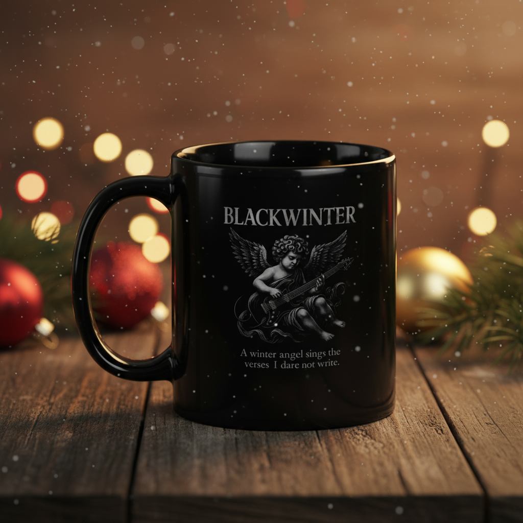 Taza Ángel de Invierno – Edición Black Winter