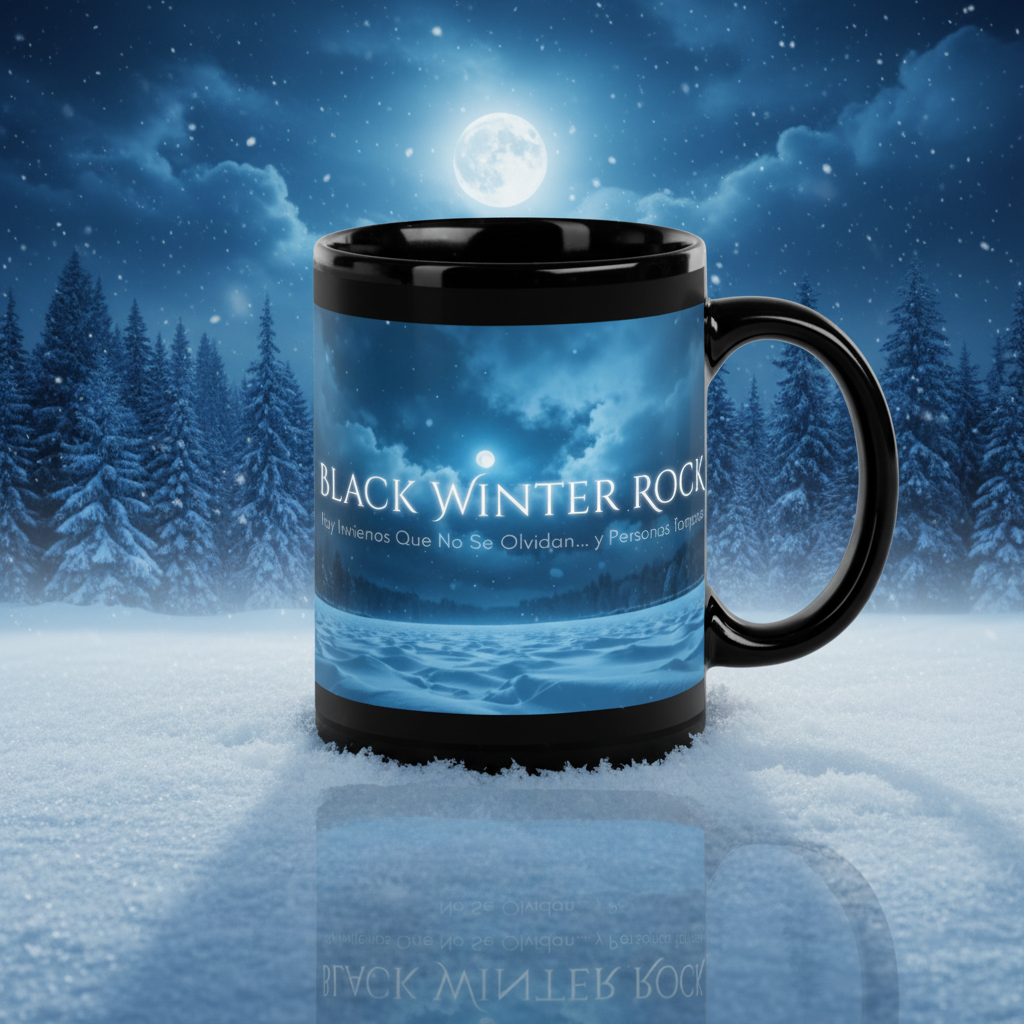 Taza “Black Winter Rock – Edición Invierno Eterno
