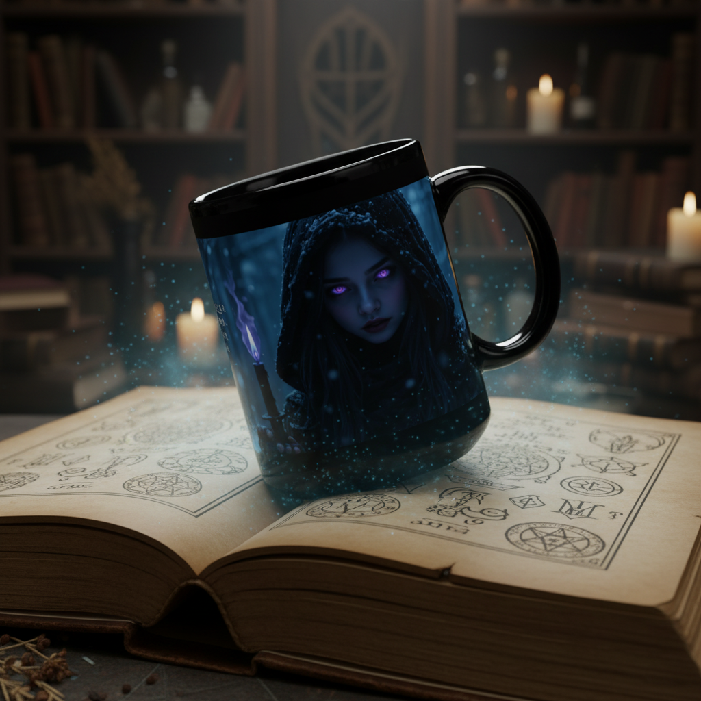 Taza — La Bruja Que Ve en la Oscuridad