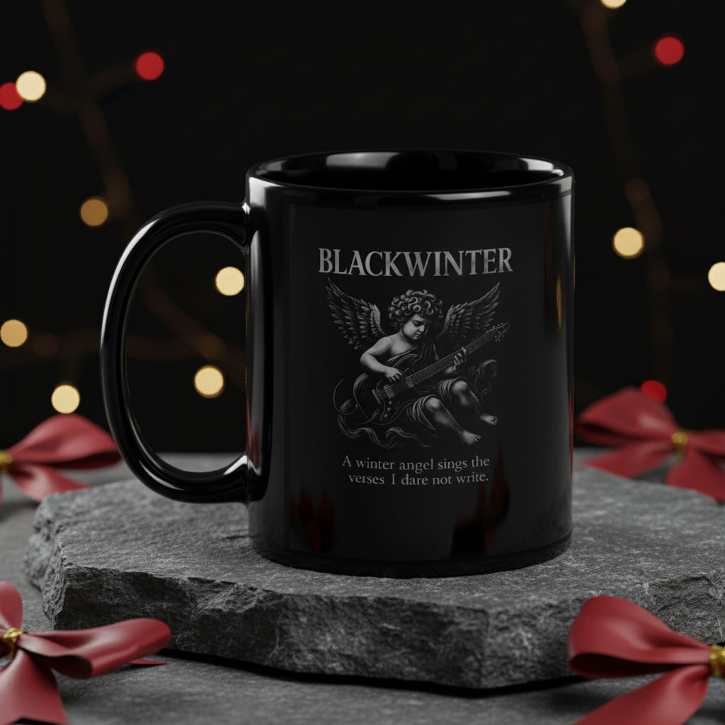 Taza Ángel de Invierno – Edición Black Winter