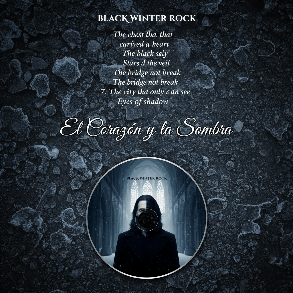 El Corazón y la Sombra – Álbum Digital de Black Winter Rock - Black Winter Shop