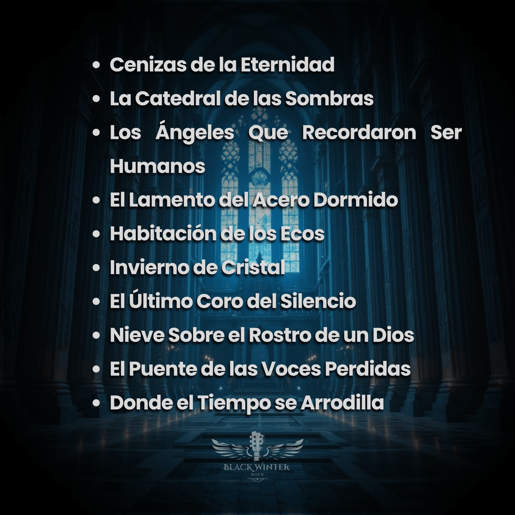 El Silencio de las Catedrales – Instrumental Vol. I | Black Winter Rock - Black Winter Shop