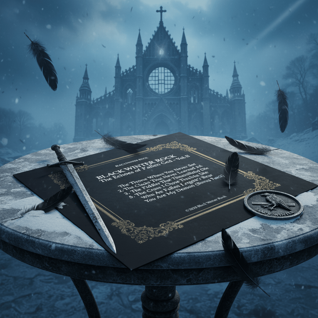 Los Ecos de un Dios Caído – Vinilo Digital Vol. II | Black Winter Rock - Black Winter Shop