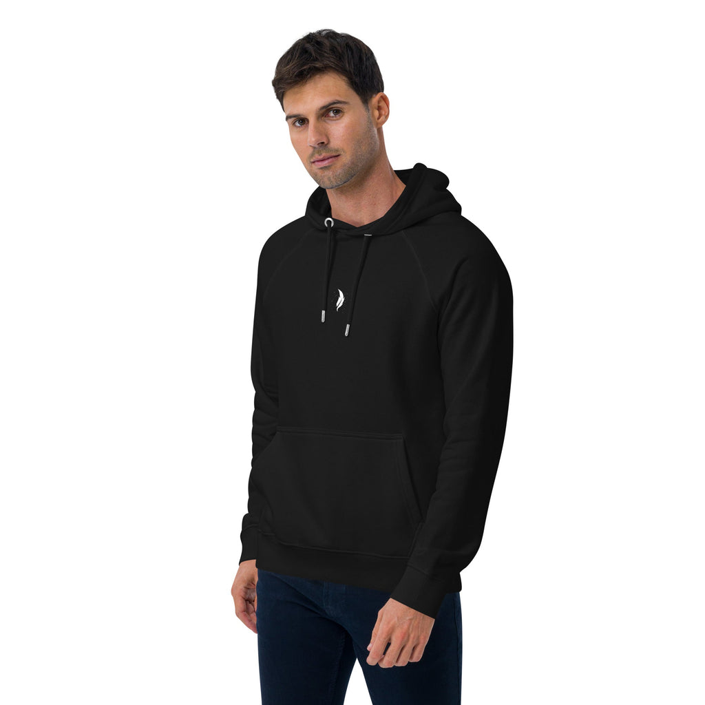 Sudadera con capucha “Alas del Invierno” – Black Winter Rock - Black Winter Shop