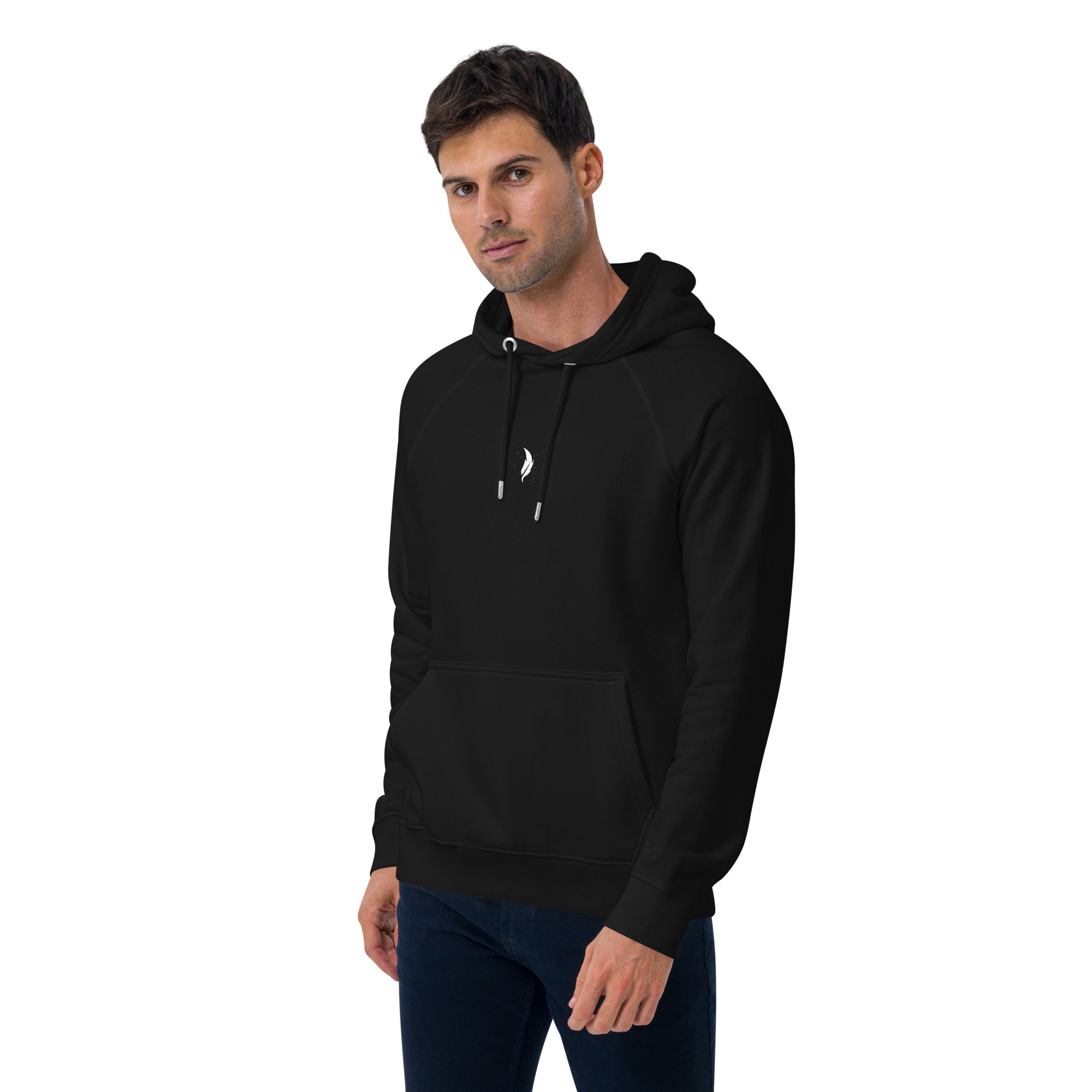 Sudadera con capucha “Alas del Invierno” – Black Winter Rock - Black Winter Shop