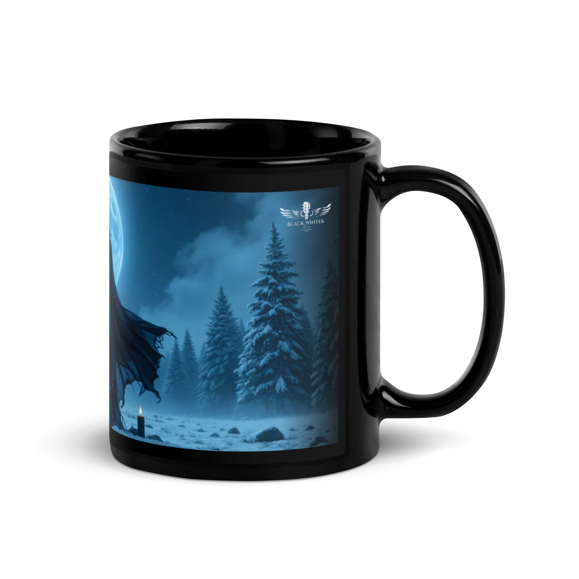 Taza: La Bruja Que Esperaba a la Luna Correcta – Edición Black Winter - Black Winter Shop
