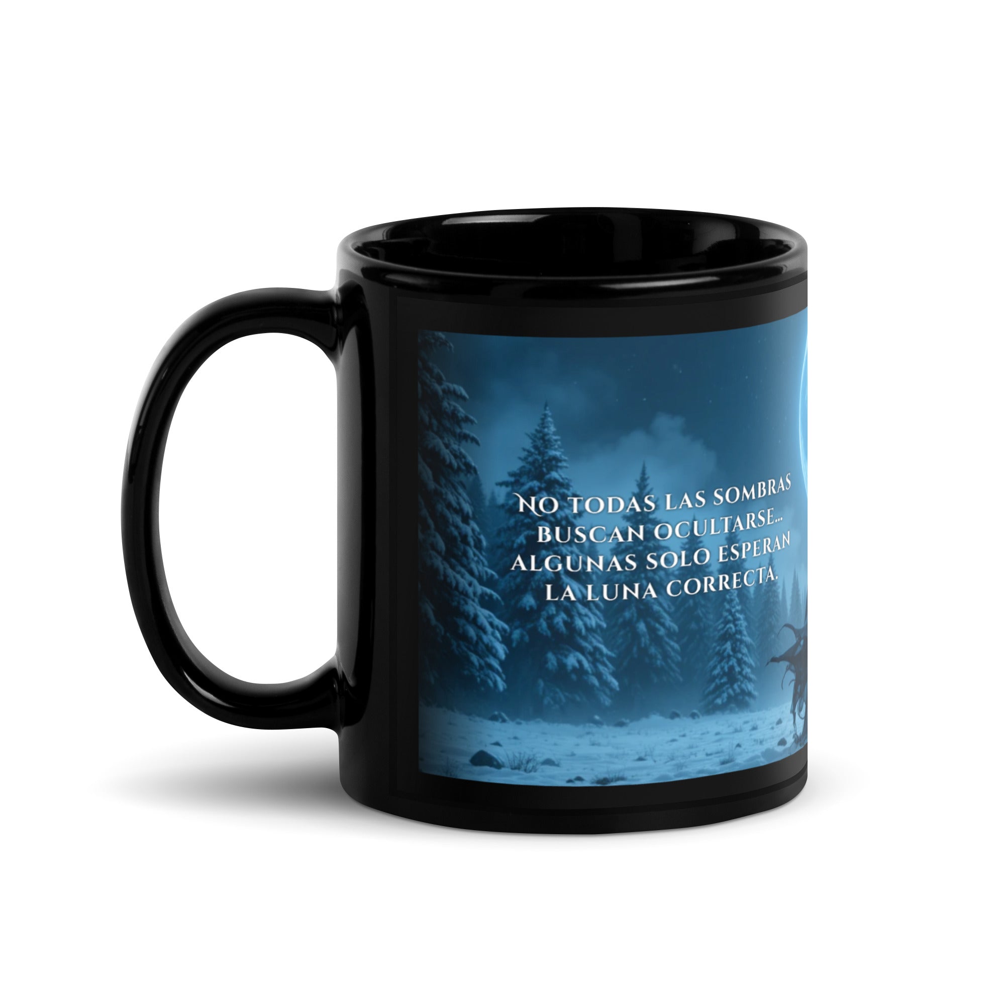 Taza: La Bruja Que Esperaba a la Luna Correcta – Edición Black Winter - Black Winter Shop