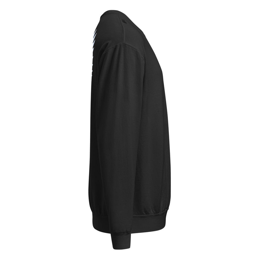 Unisex Sweatshirt Fallen Angel Wings - Black Winter Shop