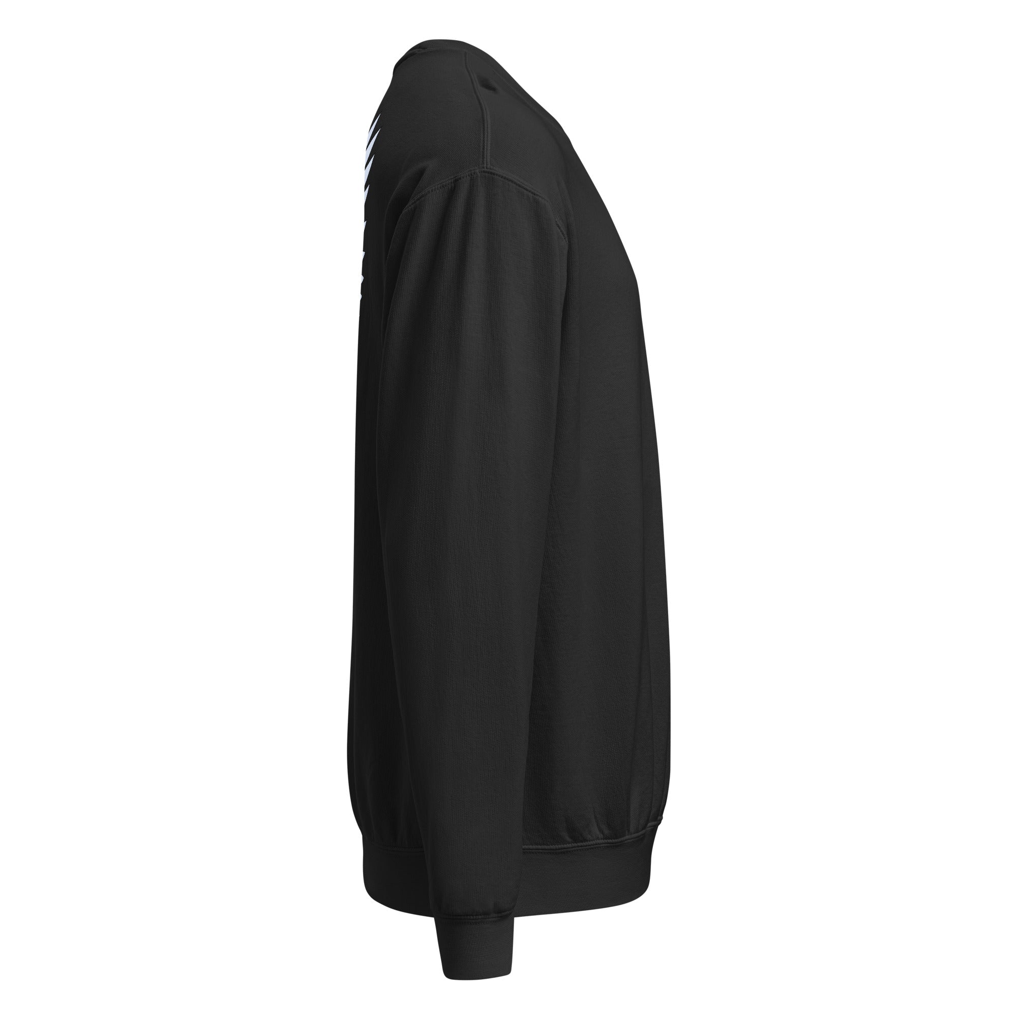 Unisex Sweatshirt Fallen Angel Wings - Black Winter Shop